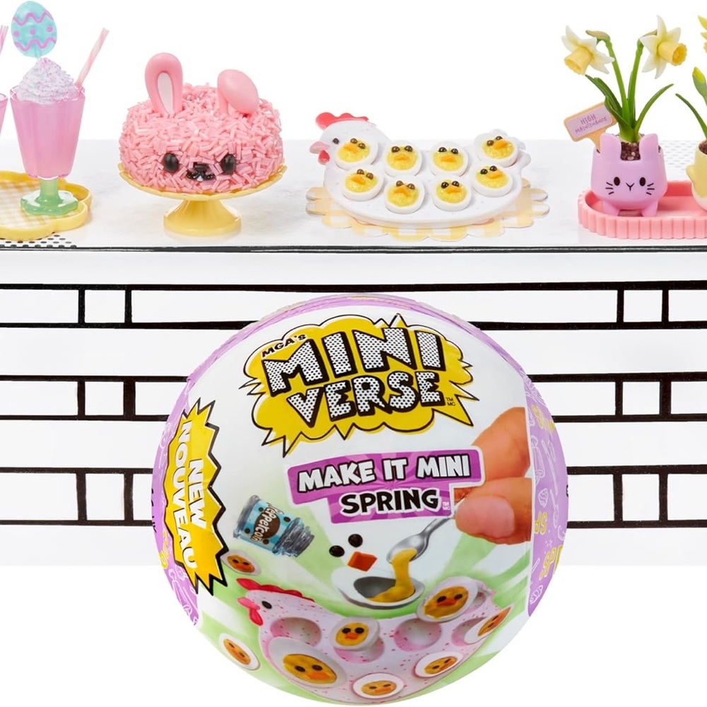 NWT MGA Miniverse Make It Mini Spring Series 2 – DIY Resin Mini Food Collectible